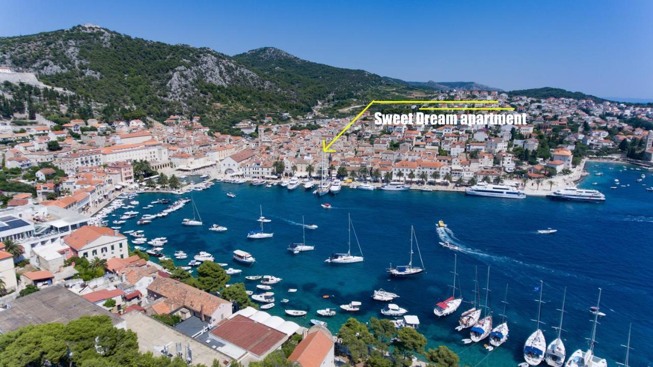 חוואר Sweet Dreams Old Town Hvar מראה חיצוני תמונה