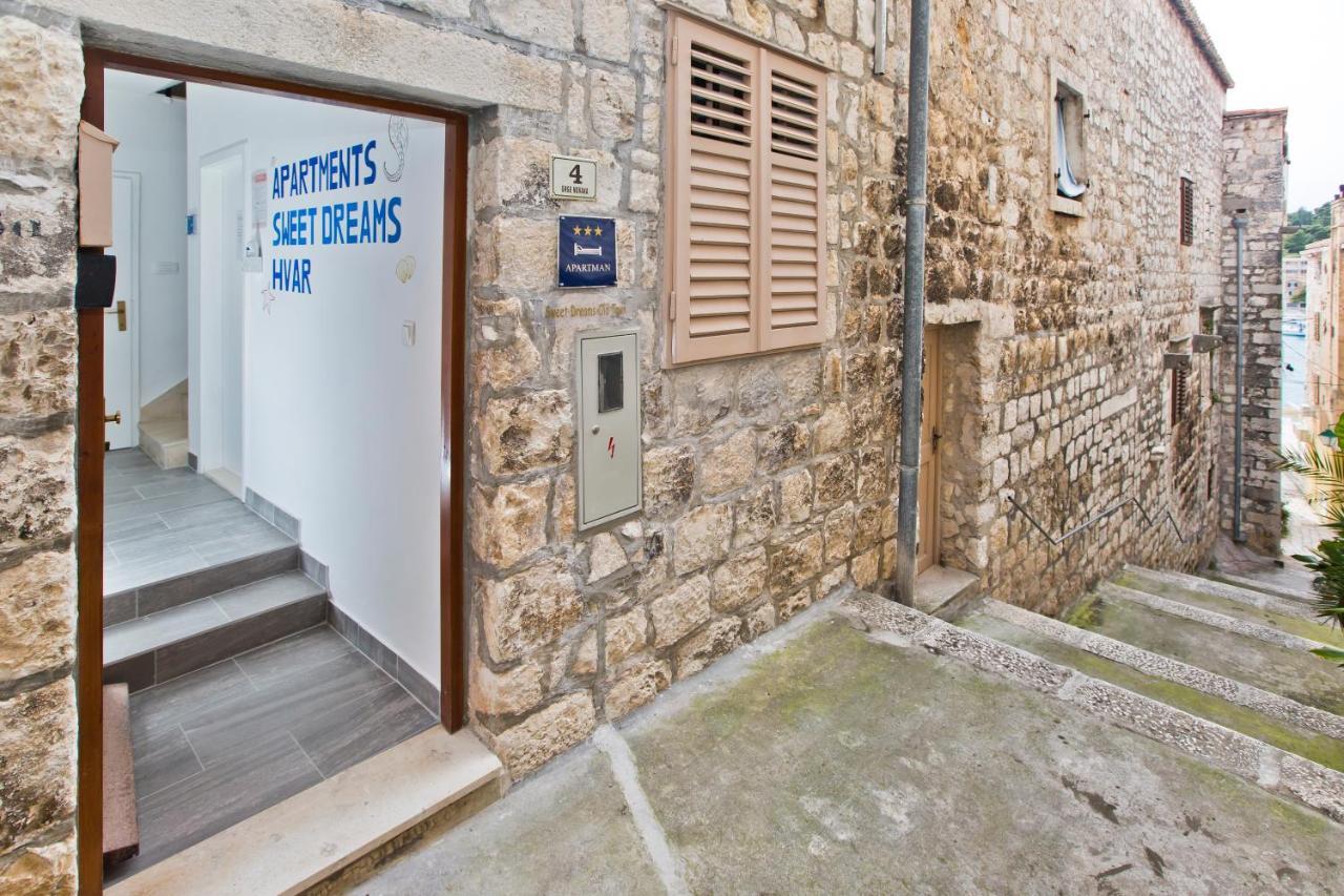 חוואר Sweet Dreams Old Town Hvar מראה חיצוני תמונה
